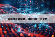 阿加特比赛结果，阿加特是什么意思