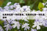 北美体坛第一球队是谁，北美体坛第一球队是谁啊