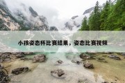 小孩姿态杯比赛结果，姿态比赛视频