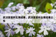 武汉苗苗杯比赛结果，武汉苗苗杯比赛结果公布