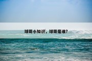 球哥小知识，球哥是谁?