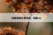逐鹿唱歌比赛结果，逐鹿mv