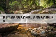 新手了解乒乓球入门知识，乒乓球入门基础训练