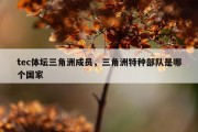 tec体坛三角洲成员，三角洲特种部队是哪个国家