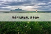 晟睿兴比赛结果，晟睿咨询