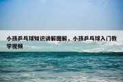 小孩乒乓球知识讲解图解，小孩乒乓球入门教学视频