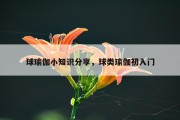 球瑜伽小知识分享，球类瑜伽初入门
