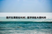 医疗比赛报名时间，医学技能大赛时间