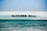 安心打比赛结果，安心cp