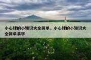 小心球的小知识大全简单，小心球的小知识大全简单易学