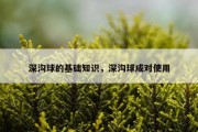 深沟球的基础知识，深沟球成对使用