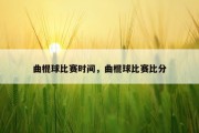 曲棍球比赛时间，曲棍球比赛比分