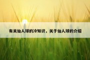 有关仙人球的冷知识，关于仙人球的介绍