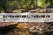 羽毛球扣杀知识讲解图文，羽毛球扣杀图解技巧