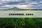 王昶体坛荣耀表现，王昶采访