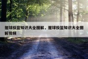 握球投篮知识大全图解，握球投篮知识大全图解视频