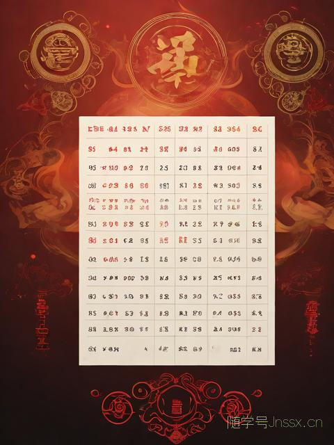 生辰八字算流年运势，八字算流年运气表