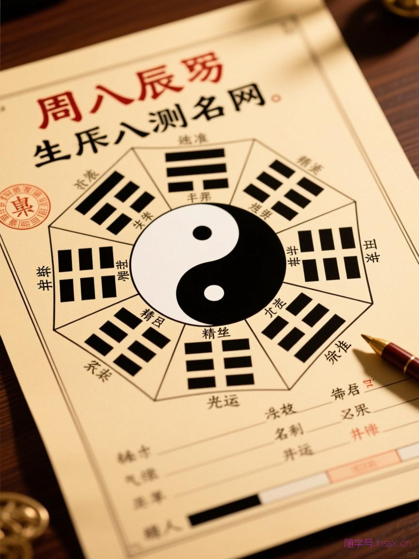周易姓名生辰八字测试，周易生辰八字测名网