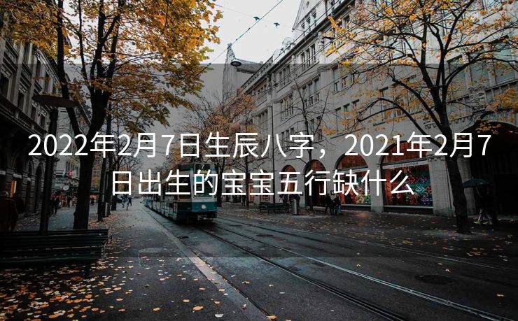2022年2月7日生辰八字，2021年2月7日出生的宝宝五行缺什么