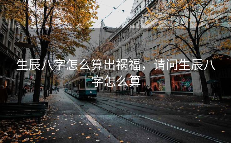 生辰八字怎么算出祸福，请问生辰八字怎么算