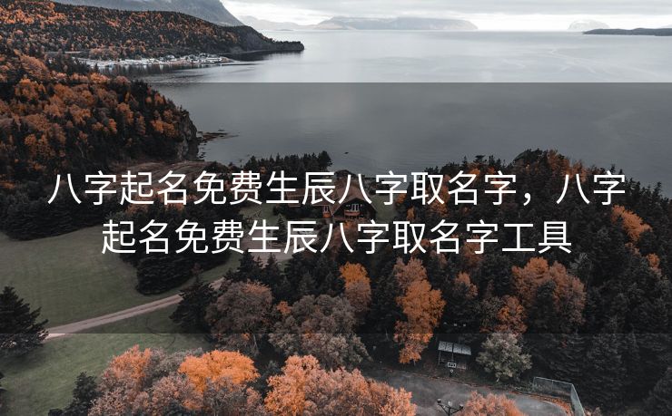 八字起名免费生辰八字取名字，八字起名免费生辰八字取名字工具
