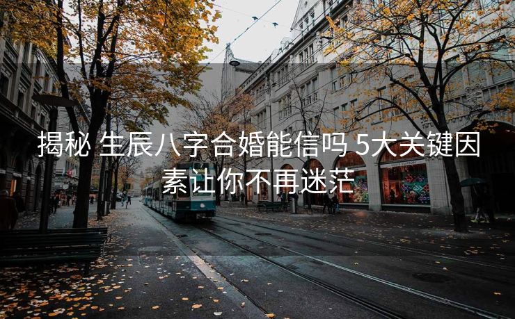 揭秘 生辰八字合婚能信吗 5大关键因素让你不再迷茫