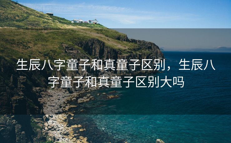 生辰八字童子和真童子区别，生辰八字童子和真童子区别大吗