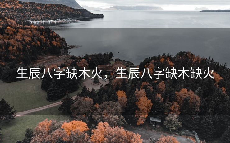 生辰八字缺木火，生辰八字缺木缺火