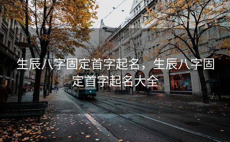 生辰八字固定首字起名，生辰八字固定首字起名大全