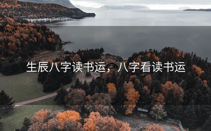 生辰八字读书运，八字看读书运