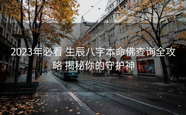 2023年必看 生辰八字本命佛查询全攻略 揭秘你的守护神