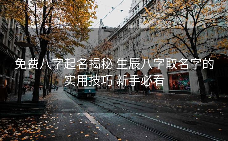 免费八字起名揭秘 生辰八字取名字的实用技巧 新手必看