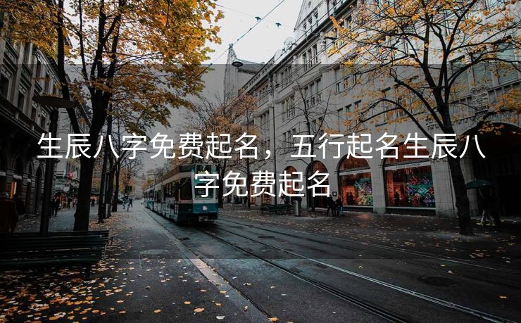 生辰八字免费起名，五行起名生辰八字免费起名
