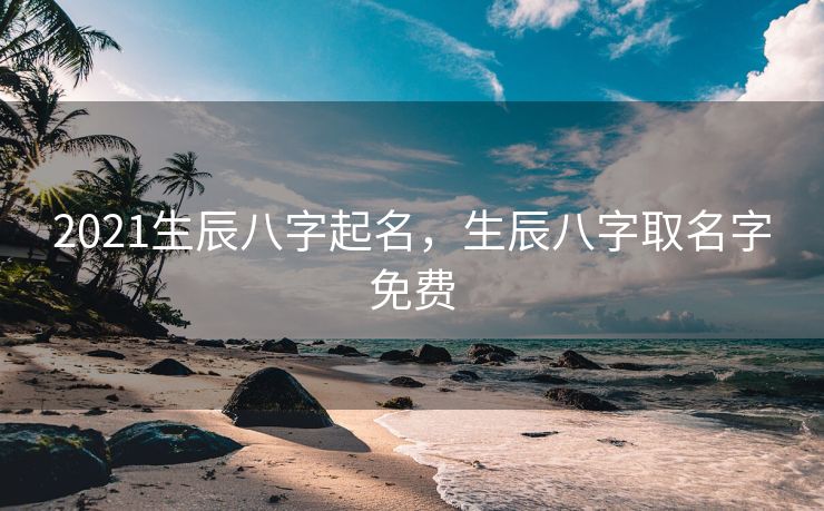 2021生辰八字起名，生辰八字取名字免费