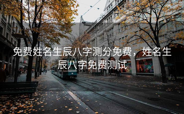 免费姓名生辰八字测分免费，姓名生辰八字免费测试
