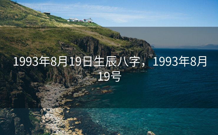 1993年8月19日生辰八字，1993年8月19号