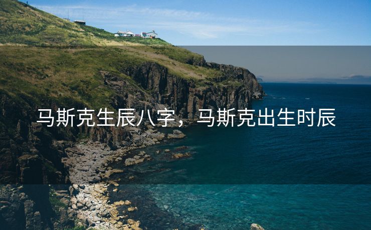马斯克生辰八字，马斯克出生时辰